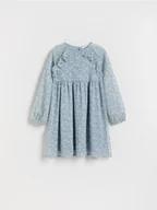 Sukienki i spódniczki dla dziewczynek - Reserved - Sukienka w kwiaty - wielobarwny - miniaturka - grafika 1