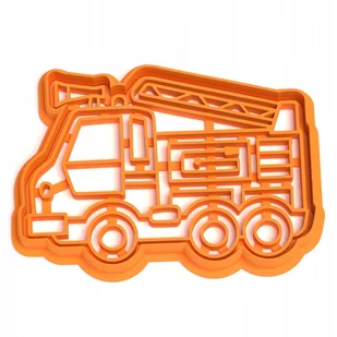 Foremka ciastek Wóz strażacki Straż Wykrawacz - Formy do ciast Foremka ciastek Wóz strażacki Straż Wykrawacz - Formy do ciast - miniaturka - grafika 1