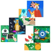 Zabawki sensoryczne - Aplikacje do podłogi interaktywnej dla dzieci SmartFloor - miniaturka - grafika 1