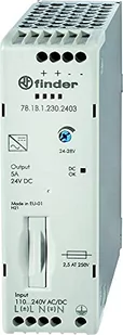 BCS finder Zasilacz impulsowy przemysłowy 110W 24V 120-240 V AC 78.1B.1.230.2403 78.1B.1.230.2403 - Zasilacze i transformatory - miniaturka - grafika 1