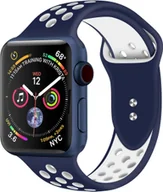 Akcesoria do smartwatchy - PASEK DO ZEGARKA APPLE WATCH 2/3/4/5/6/7/8/9/SE 38/40/41 NIEBIESKI S/M - miniaturka - grafika 1