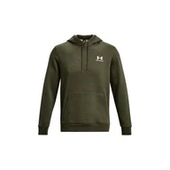 Bluzy męskie - Męska bluza z kapturem UA Under Armour Icon Fleece 1373880-391 - miniaturka - grafika 1