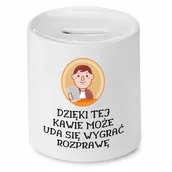 Skarbonki - Dla Dekoratora Skarbonka na Urodziny na Prezent z Nadrukiem ze Zdjęciem + Opakowanie na prezent (wzór 04) - miniaturka - grafika 1