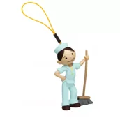 Breloczki dla dzieci - Tisso Toys Zawieszka Bolek Marynarz - miniaturka - grafika 1