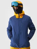 Kurtki męskie - 4F Kurtka narciarska membrana 15000 męska - granatowa XXL - miniaturka - grafika 1