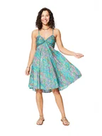 Sukienki - Aller Simplement Sukienka w kolorze turkusowym - miniaturka - grafika 1