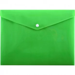 Penmate Koperta na zatrzask A4 PP-113 zielona - Artykuły biurowe - miniaturka - grafika 2