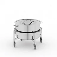 Akcesoria gastronomiczne - B2B Partner Podstawa pod garnki z krawędzią 230 mm, średnica 480 mm 434074 - miniaturka - grafika 1