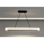 Lampy sufitowe - Metalowa lampa wisząca Klavia CGKLAVIA-90-LONG COPEL LED 115W 3000K do salonu czarna - miniaturka - grafika 1
