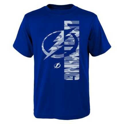 Koszulka dziecięca Fanatics Cool Camo SS Tee Tampa Bay Lightning S