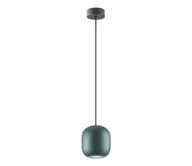 Lampy sufitowe - Redo 01-3478 - Żyrandol na lince BOOM 1xGU10/10W/230V śr. 12 cm zielony - miniaturka - grafika 1
