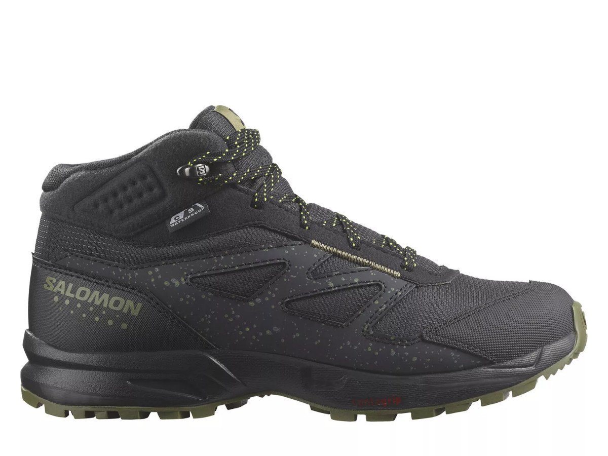 Buty dziecięce Salomon L47283500 OUTWAY MID CS WP JR Czarne