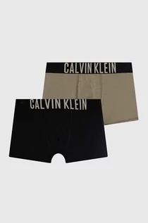 Majtki dla dzieci - Calvin Klein Underwear bokserki dziecięce 2-pack kolor szary - grafika 1