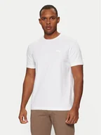 Koszulki męskie - Calvin Klein T-Shirt Smooth Cotton T-Shirt K10K112229 Biały Regular Fit - miniaturka - grafika 1