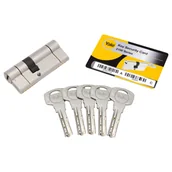 Zamki i wkładki - Yale Wkładka Y2100 30/50 satyna - miniaturka - grafika 1