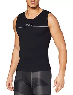 Koszulki i topy damskie - JAKO Jako komfortowy tanktop, unisex, 6052, czarny, M JA6052_08_08_M - grafika 1