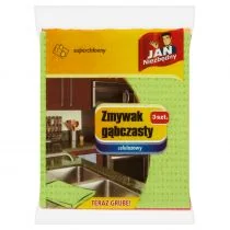 Sarantis Jan Niezbędny Zmywak gąbczasty 3szt 8571011992 - Pozostałe akcesoria kuchenne - miniaturka - grafika 2