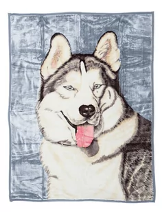 Koc Elway 160x210 pies HUSKY - Koce - miniaturka - grafika 1