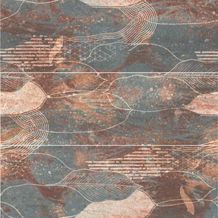 Obraz Galaxy Rust 3 Elementy 89.4x89.8 Ceramika Paradyż - Płytki ceramiczne - miniaturka - grafika 1