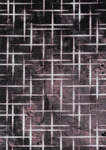Dywan COSTA 01 różowy / czarny / biały, 160x230 cm - Dywany - miniaturka - grafika 1