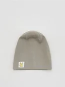 Czapki damskie - Reserved - Dzianinowa czapka Kubuś Puchatek - jasnoszary - miniaturka - grafika 1