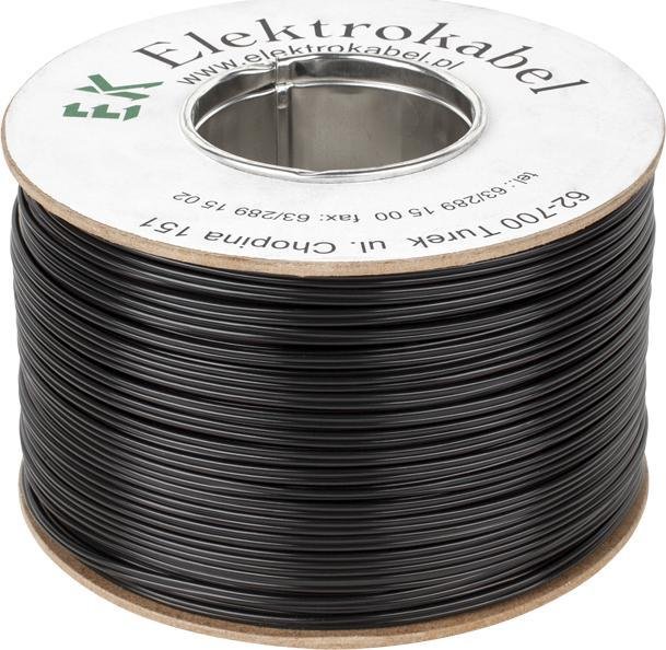 LP Kabel głośnikowy SMYp 2 x 0,22mm czarny 300m