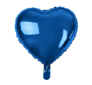 GoDAN Balon foliowy 18" na urodziny, Serce granatowe BFOL/6909-5 - Balony i akcesoria - miniaturka - grafika 1