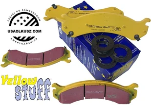 Przednie klocki hamulcowe EBC YellowStuff Chevrolet Suburban 2500 2000-2013 - Klocki hamulcowe - miniaturka - grafika 6