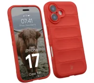 Etui i futerały do telefonów - Bizon Tur do Apple iPhone 17 Czerwony - miniaturka - grafika 1