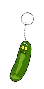 Brelok Rick and Morty 040 Green - Breloki - miniaturka - grafika 1