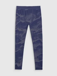 Bielizna termoaktywna bezszwowa (dół) męska 4F 4FWAW25USEAM228-32A Niebieski L/XL - Pozostała odzież narciarska - miniaturka - grafika 1