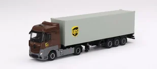 Tarmac Works Mercedes Benz Actros 40' Container Ups 1:64 Mgt007 - Samochody i pojazdy dla dzieci - miniaturka - grafika 1
