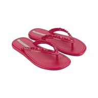 Klapki i japonki damskie - Ipanema MEU SOL AD klapki damskie, ciemnoróżowe/zielone, 38 EU, Ciemnoróżowy, zielony, 38 EU - miniaturka - grafika 1