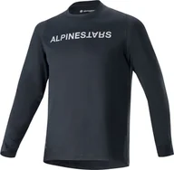 Koszulki męskie - Alpinestars Koszulka długi rękaw ALPINESTARS A-ARIA SWITCH LS JERSEY, Black Rozmiar: M - miniaturka - grafika 1
