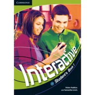 Książki do nauki języka angielskiego - Cambridge University Press Interactive 1 Student's Book - Helen Hadkins, Samantha Lewis - miniaturka - grafika 1