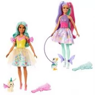 Lalki dla dziewczynek - Barbie Magic Przyjaciółka Lalka filmowa Ast. HLC34 Mattel - miniaturka - grafika 1