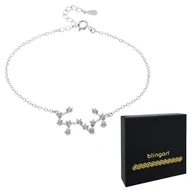 Bransoletki - Bransoletka srebrna damska znak zodiaku SKORPION - miniaturka - grafika 1