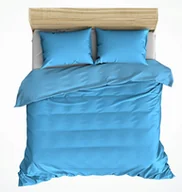 Pościel - pościel kora lux 220x220 + 2 poszewki K 508 niebieska - miniaturka - grafika 1