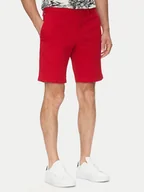 Spodenki męskie - Tommy Hilfiger Szorty materiałowe Brooklyn MW0MW23563 Czerwony Regular Fit - miniaturka - grafika 1