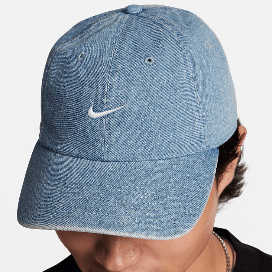 Czapka z daszkiem Nike Club Structured JASNY JEANS