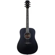 Gitary akustyczne - Gitara akustyczna ARROW Silver D BLK Czarny - miniaturka - grafika 1