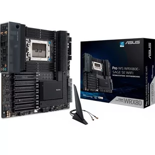 Płyta główna ASUS Pro WS WRX80E-SAGE SE WIFI II – 90MB1E60-M0EAY0 - Płyty główne - miniaturka - grafika 1