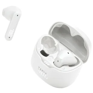 JBL Tune Flex Białe - Słuchawki - miniaturka - grafika 1