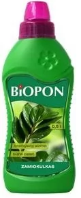 Biopon Nawóz do zamiokulkasa, butelka 500ml, marki - Nawozy ogrodnicze - miniaturka - grafika 1