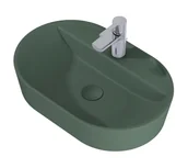 Umywalki - Umywalka Nablatowa 62 Elita Babette - miniaturka - grafika 1