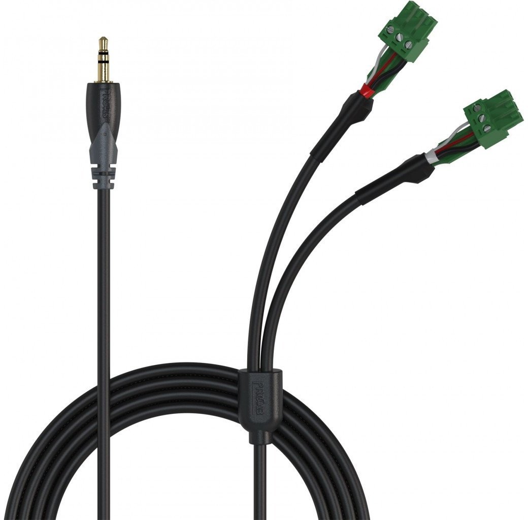 Kabel PROCAB CLA833/3 mini jack do 2x euroblock 3p
