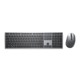 DELL KM7321W klawiatura Dołączona myszka Biuro RF Wireless + Bluetooth QWERTY British English Szary, Tytan - Zestawy myszka + klawiatura - miniaturka - grafika 1