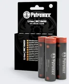 Ładowarki i akumulatory - Akumulatory Petromax 18650 4 pack Black - miniaturka - grafika 1