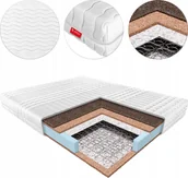 Materace - JANPOL Materac Kronos Janpol Sprężynowy ROZMIAR: 200x200 cm - miniaturka - grafika 1