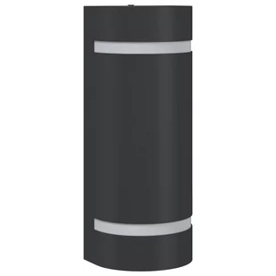 vidaXL Kinkiet zewnętrzny, czarny, odlewane aluminium - Lampy ogrodowe - miniaturka - grafika 1